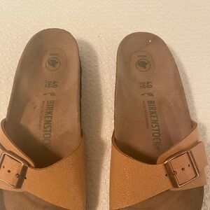 Birkenstock Tan Sandals never used